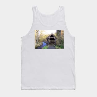 Covered walkway in Winter Tank Top